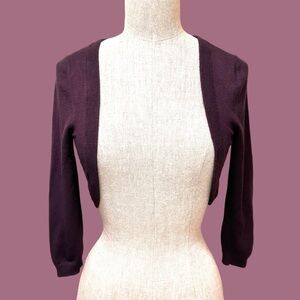 Express Deep Purple Shrug